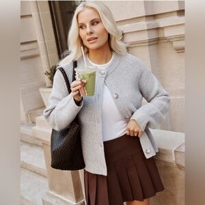 Abercrombie & Fitch Crew Cardigan